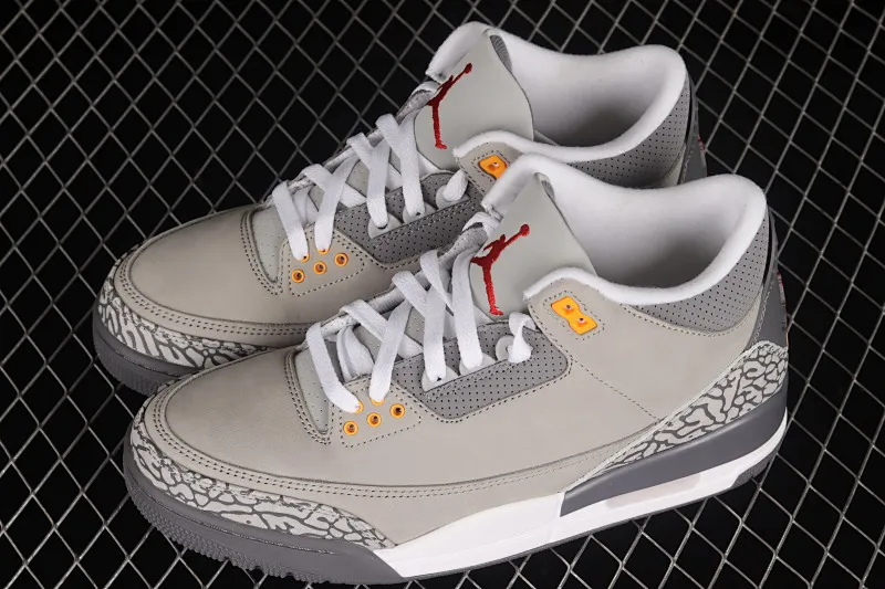 All categories Air Jordan Jordan series basketball shoes Air Jordan 3 foreign trade version Air Jordan 3 "Cool Grey" AJ3 Joe 3 Gray Wolf CT8532-012